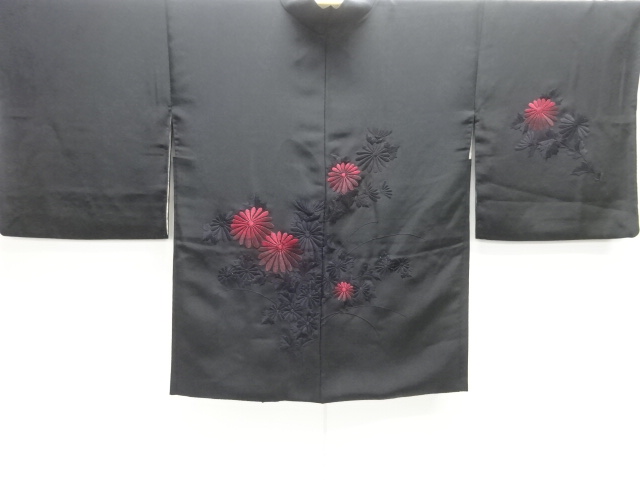 JAPANESE HAORI / EMBROIDERY / KIKU